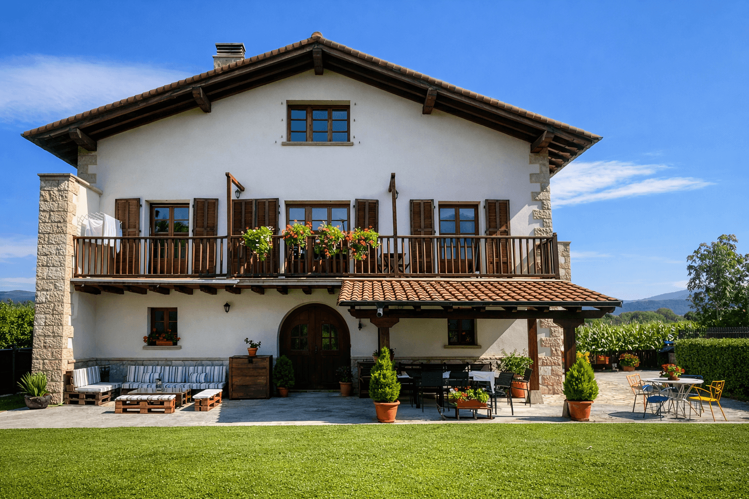 Casa Rural Galain en Iraitzoz, Ultzama