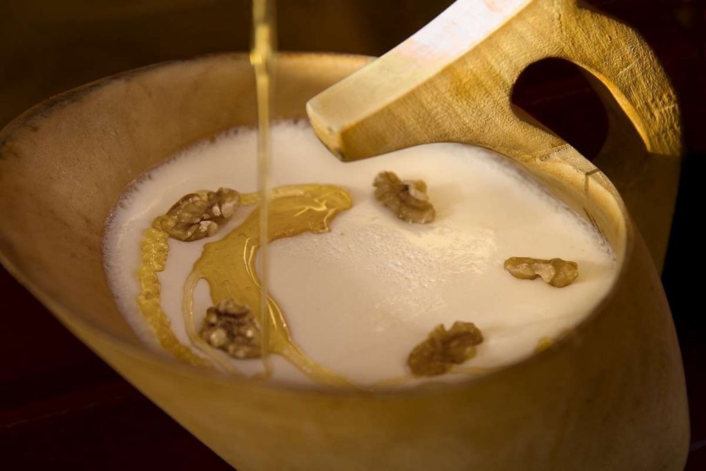 Cuajada del Restaurante Venta de Ulzama